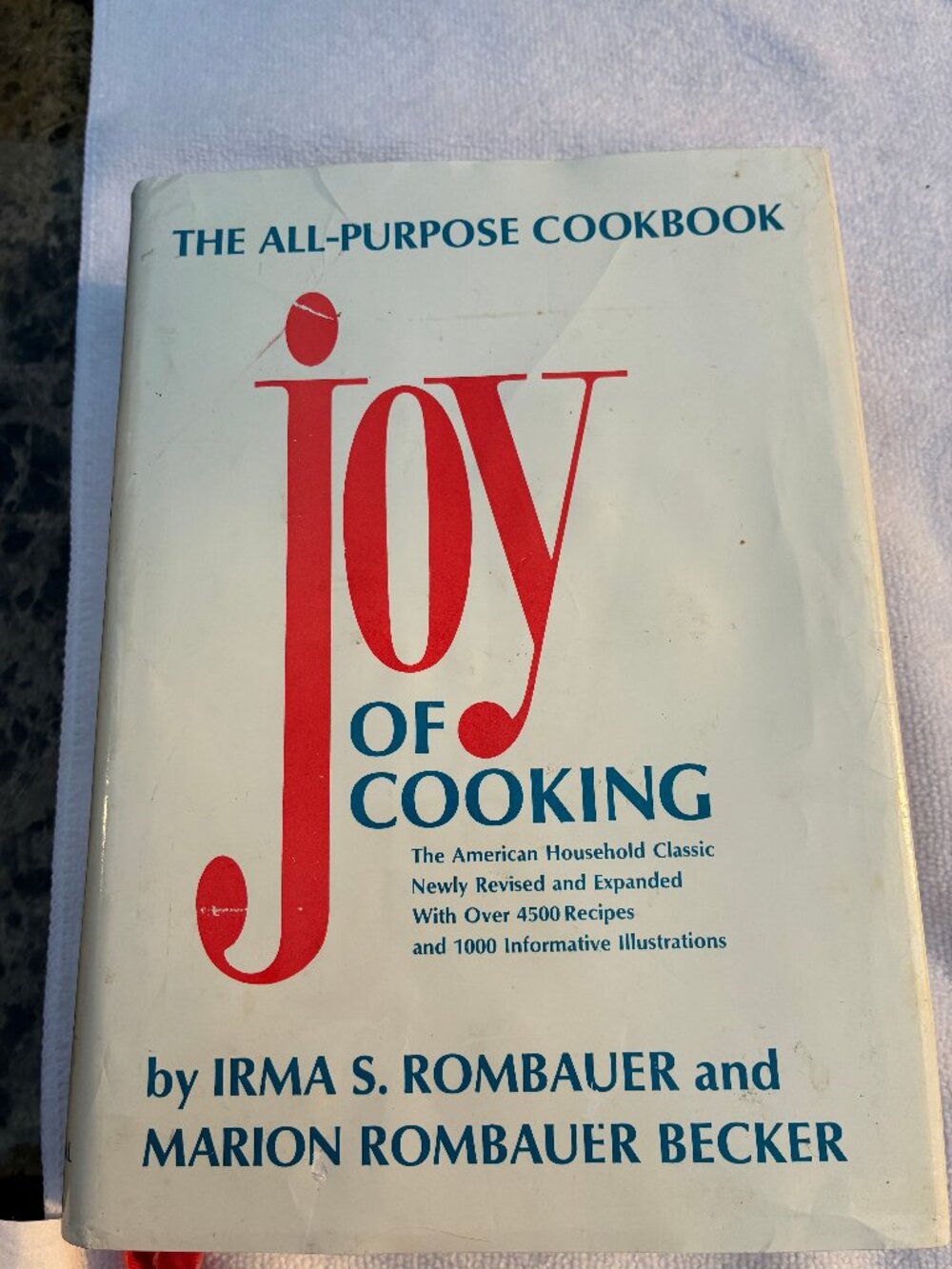 Joy of Cooking  Hardcover Dust Jacket I Rombaur M Becker Cookbook